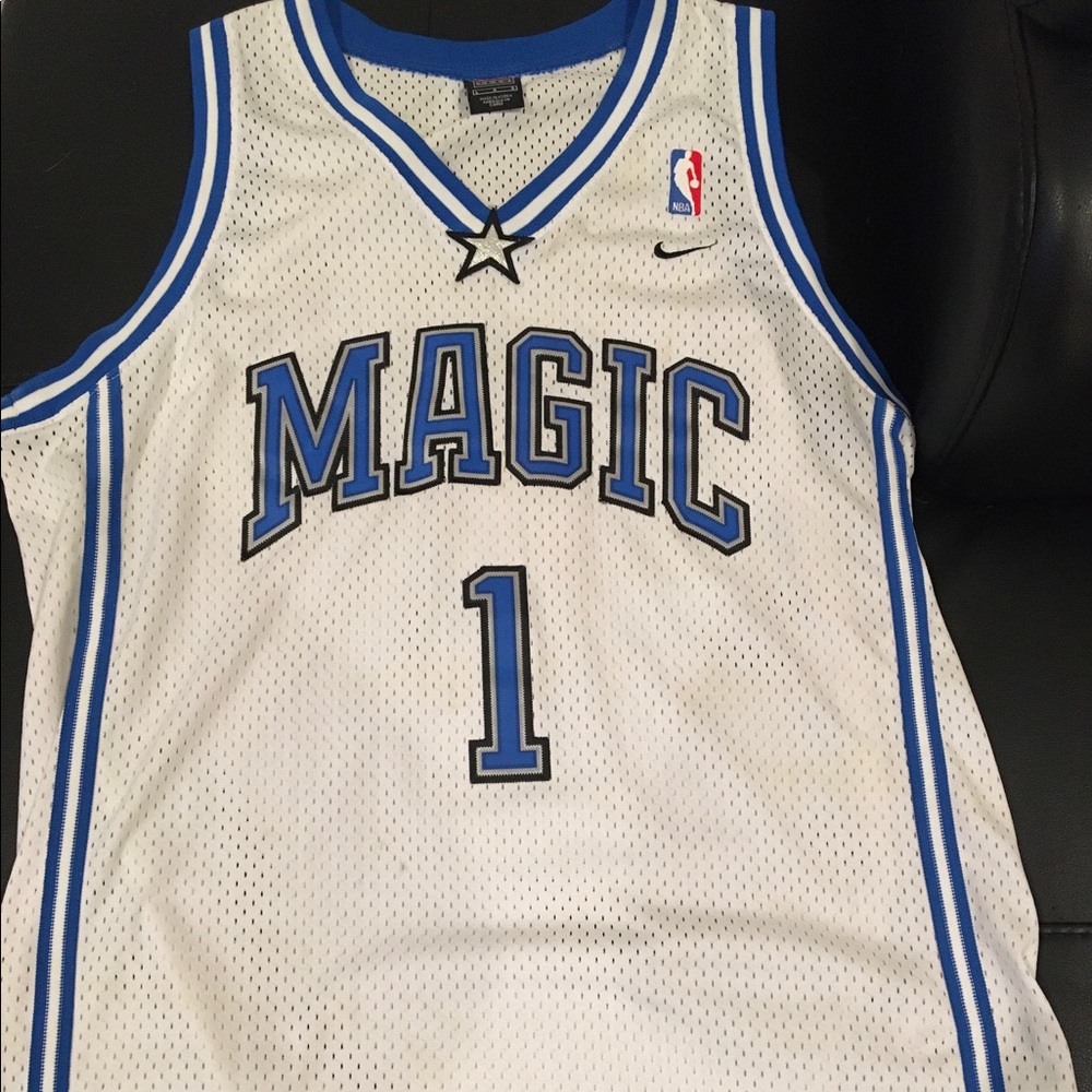Tracy McGrady Magic Jersey - Mens White L -